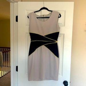 Donna Ricco Color Block Dress Size 10 NWOT